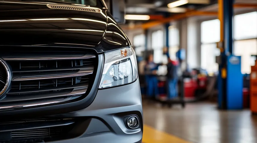  Ремонт ручного тормоза на Mercedes Sprinter  Диагностика и замена троса  СПб